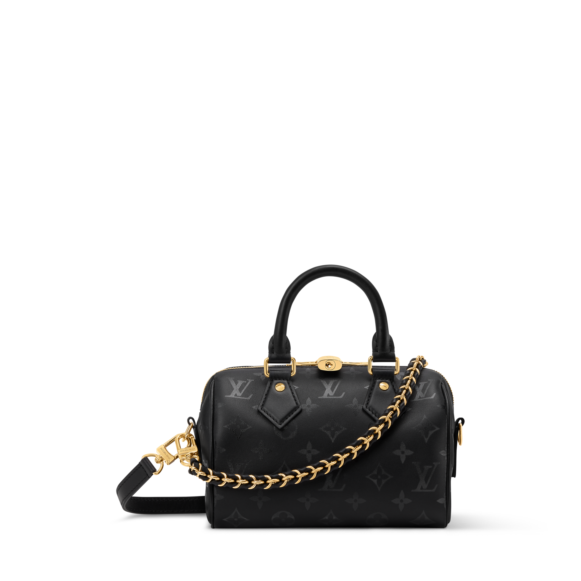 moyaLOUIS VUITTON ブラック ドラムバッグ Speedy Bandoulière 20 G75 - Handbags | LOUIS VUITTON